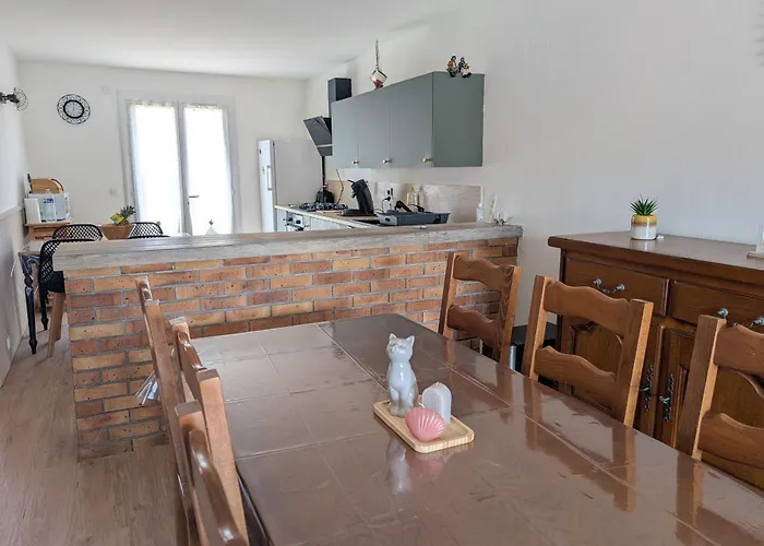 Maison T5 110M² Avec Jardin Clos, Pres De La Plage, Animaux Acceptes, Parking - Fr-1-797-64 빌라